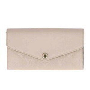 Louis Vuitton Sarah Portefeuille Wallet Empreinte Tourterelle